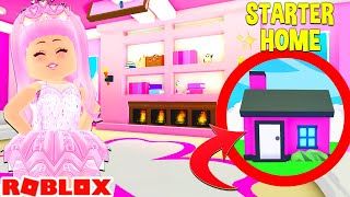 Turning New Lunar House Into A Pink Mansion In Ytread - roblox adopt me new mansion