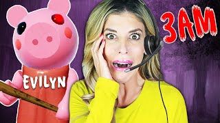 There Is An Evil Pig In Our House Surprising Ytread - do not play roblox at 3am