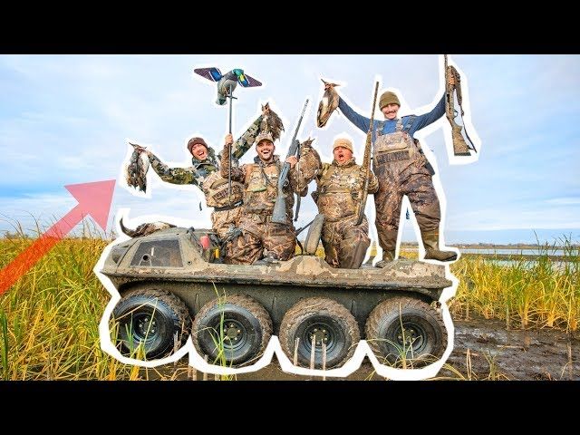 GOOGANS Go DUCK HUNTING for the FIRST TIME! (Catch Clean Cook)