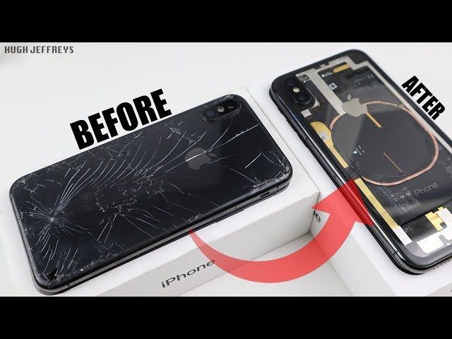 Destroyed Iphone X Restoration Transparent Ytread