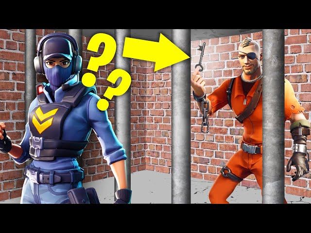 Escape From Prison In Fortnite Cops And Robbers Ytread