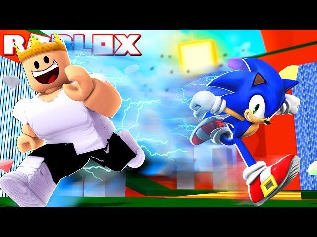Running Faster Than Sonic In Roblox Roblox Speed Ytread - roblox speed simulator
