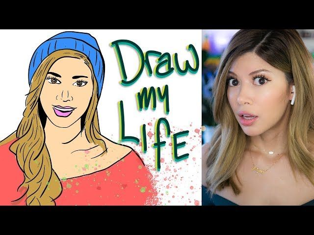 Reacting to DRAW MY LIFE... not watched in 5 years