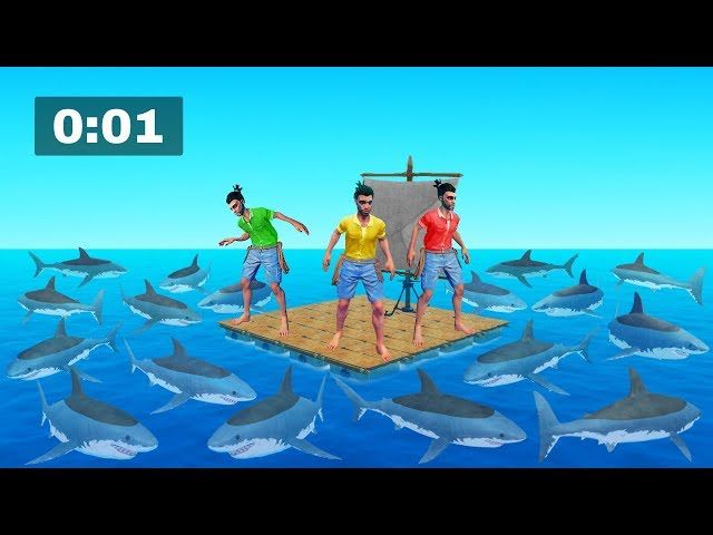 Raft But A Shark Spawns Every 10 Seconds Mod Ytread - jelly roblox shark