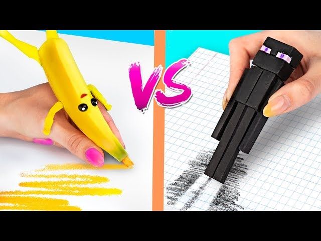 10 Diy Fortnite School Supplies Vs Minecraft 10 Diy Fortnite School Supplies Vs Minecraft Ytread