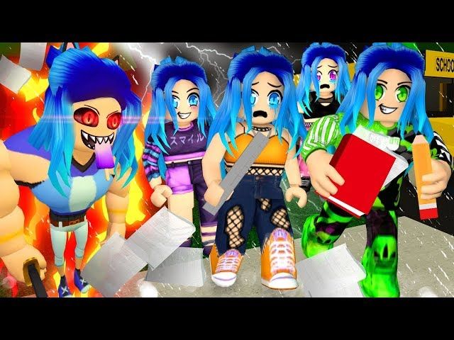 We Went To A Creepy High School In Roblox Bakon Ytread - how to make you self smaller in roblox highschool