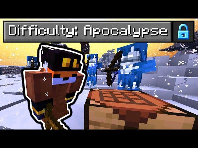 So I Made An Apocalypse Difficulty In Minecraft Ytread