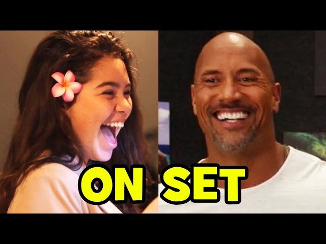 Moana Behind The Scenes With The Voice Cast Ytread