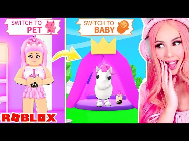 How I Became A Pet In Adopt Meroblox Adopt Me Ytread - how to look pregnant on roblox adopt me