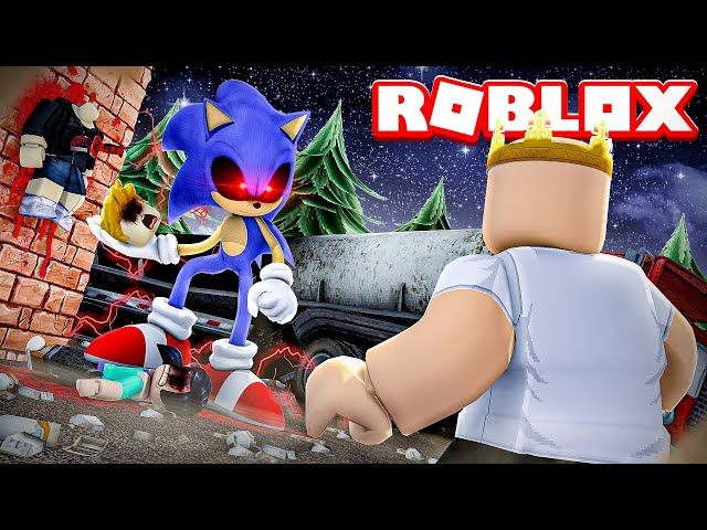 Evil Sonicexe Is Back But In The Scary Elevator Ytread - fat sonic roblox