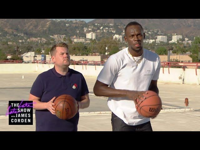 James Corden Challenges Usain Bolt to ALL the Games
