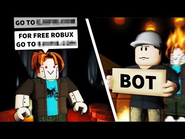 I Pretended To Be A Roblox Scam Bot And Get Voted Ytread - what happens if you click a spam bot on roblox