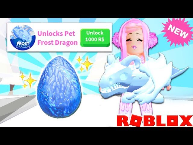 How To Get A Frost Dragon Roblox Adopt Me - roblox adopt me frost dragon codes