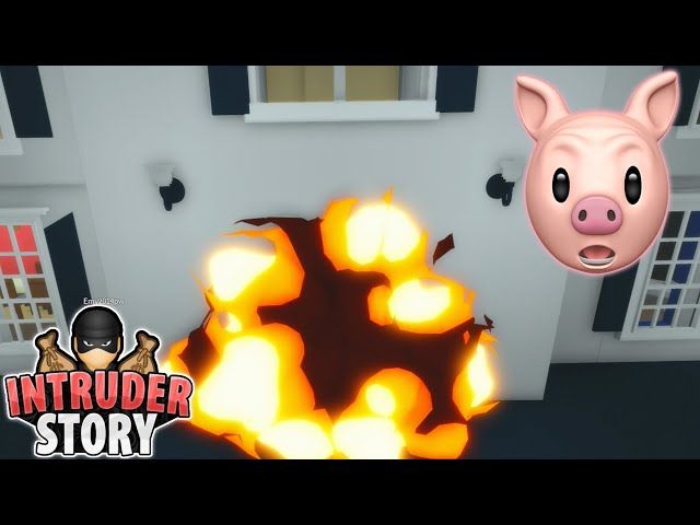 We Blew Up Their House Roblox Intruder Story Ytread - truck back up beep roblox