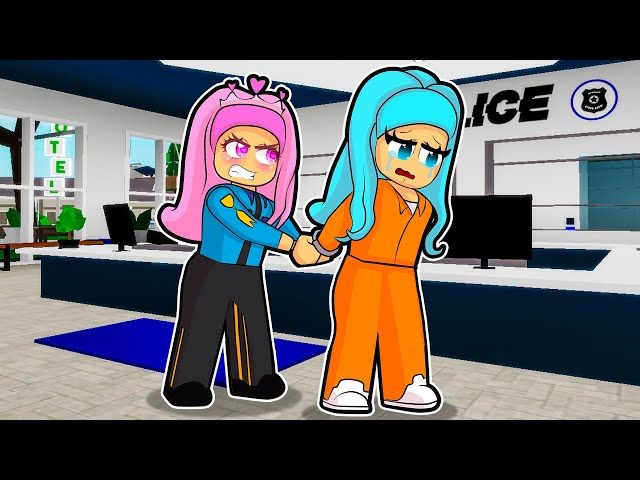 My Sister Arrested Me In Roblox Brookhaven Ytread - brookhaven roblox police station