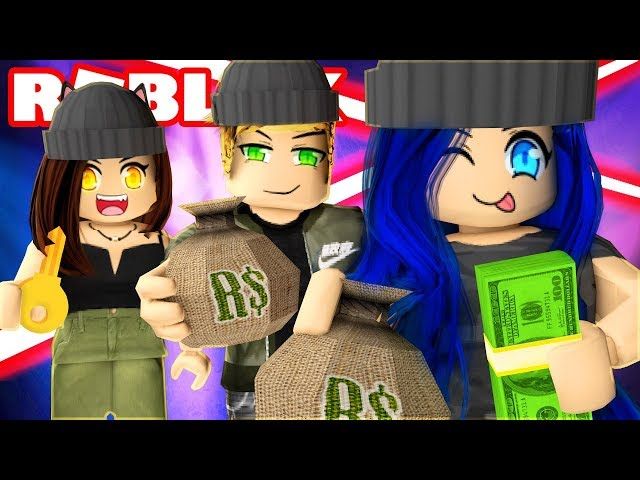 WE ROB AN EXPENSIVE MANSION IN ROBLOX!