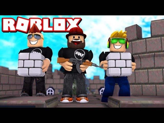 Roblox Fort Wars Blox4fun Squad Building To Ytread - roof wars camping roblox