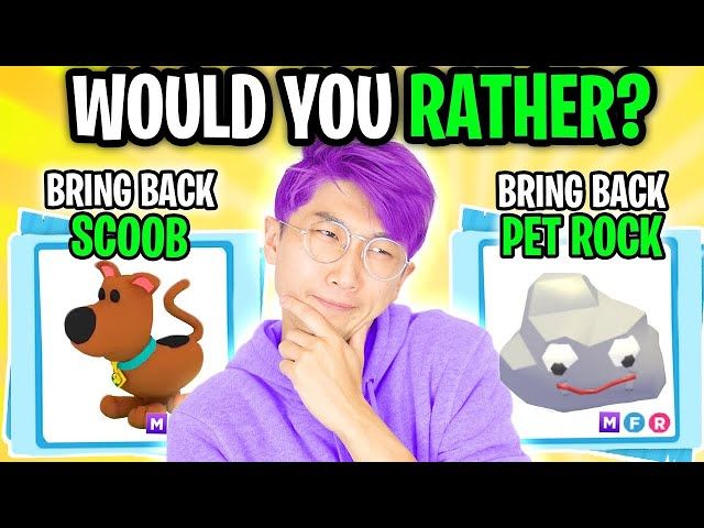 Can We Beat Roblox Would You Rather In Adopt Me Ytread - chuki beats roblox song is