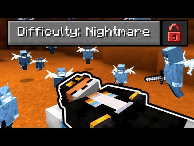 So I Made A Nightmare Difficulty In Minecraft Ytread