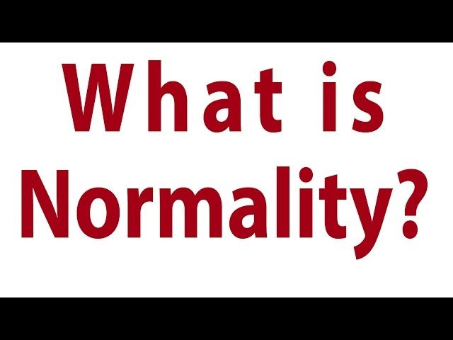 What is Normality ? ( Chemistry Online Guru )