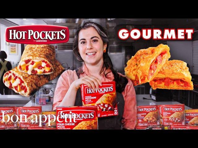 Pastry Chef Attempts to Make Gourmet Hot Pockets | Gourmet Makes | Bon App�tit