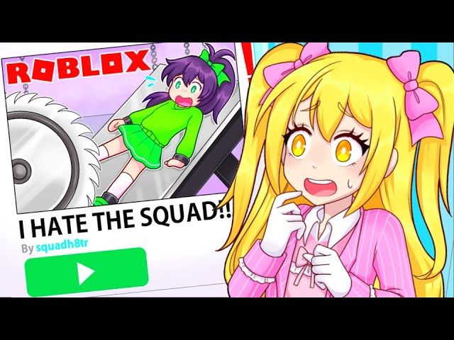 The Squad Play Fan Made Roblox Games Ytread - don't hug me i'm roblox games