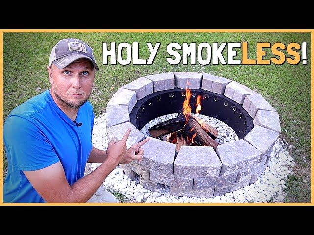 How To Build A Diy Smokeless Fire Pit, How To Make Smokeless Fire Pit