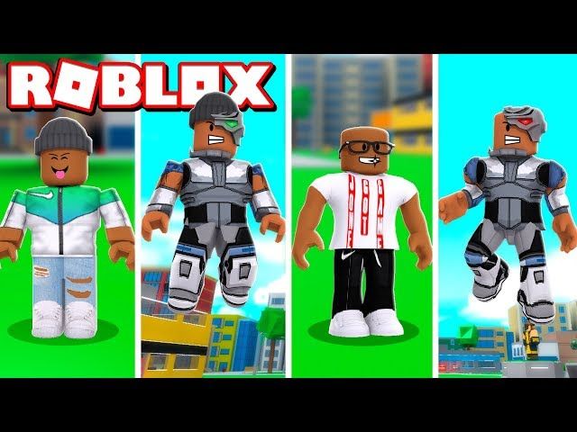2 Player Cyborg Superhero Tycoon In Roblox Ytread - roblox supergirl outfit