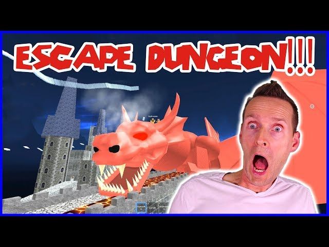 Escape The Dragon And Dungeon Obby With Ytread - roblox escape the dungeon obby secret badge