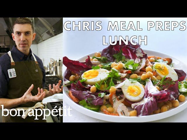 Chris Meal Preps Lunch For a Week | From the Test Kitchen & Healthyish | Bon App�tit
