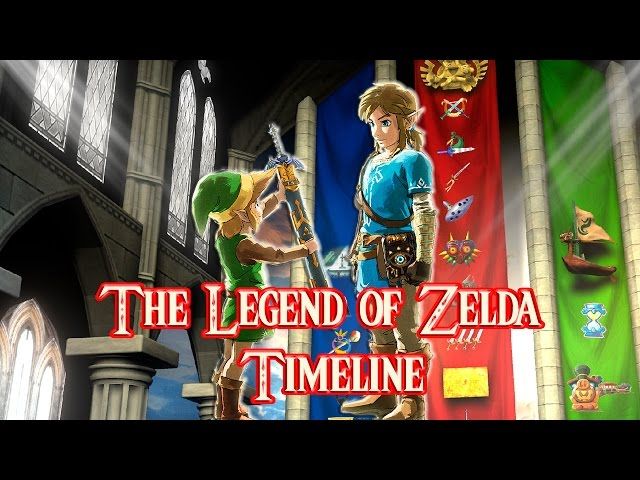 Legend Of Zelda Timeline With Breath Of The Wild Ytread