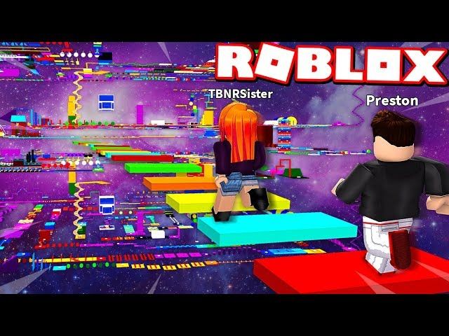 Little Sister Cheats In Roblox Impossible Rainbow Ytread - preston playz roblox latest video obby