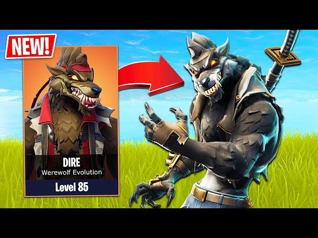 Fortnite Pump Shucks Fortnite New Werewolf Skin Evolution Fortnite Ytread