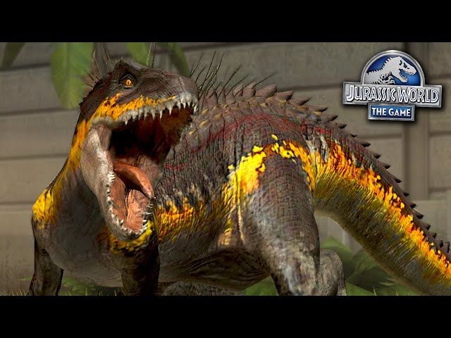 indoraptor jurassic world the game