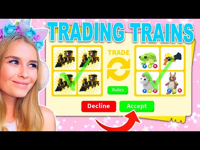 Trading Legendary Trains Only In Adopt Me Got Me Ytread - how to send trade requests on roblox