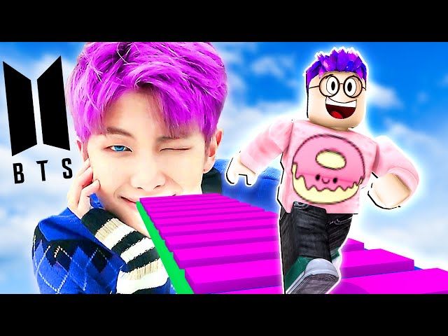 Can You Beat This Bts Roblox Game Bts Obby Ytread - obby roblox games