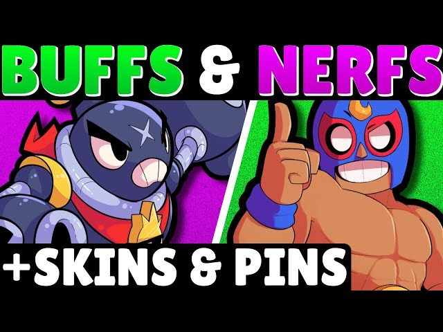 30 Huge Nerfs Buffs New Skins Prices Update Info Ytread - brawl stars penny buff