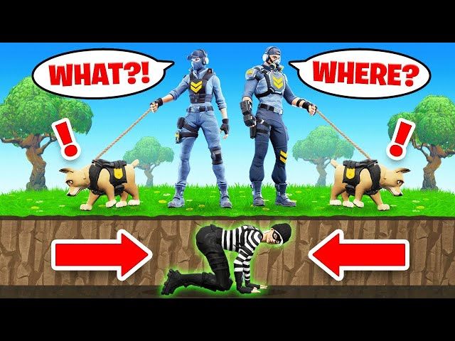 Escape The Cops Robbers In Fortnite Ytread