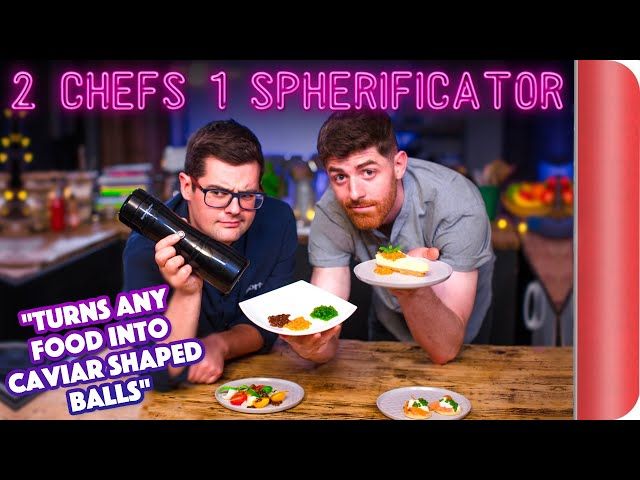 2 Chefs Test a Spherificator!