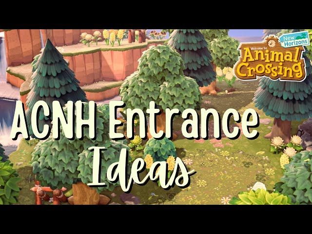 15 Entrance Ideas for Your Island // Animal Crossing: New Horizons