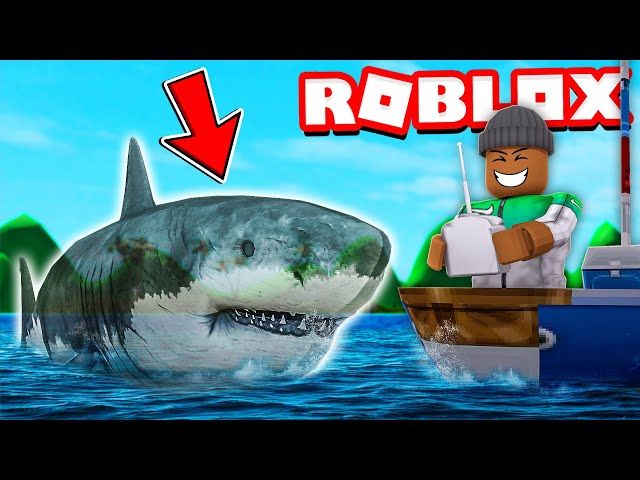New Playing As A Scary Ghost Shark In Roblox Ytread - where is the treasure chest in shark attack roblox