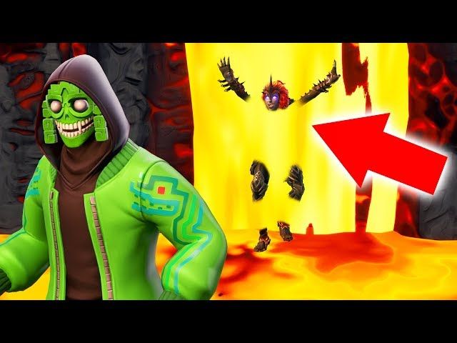 He Is Hiding Inside Lava In Fortnite Hide Seek Ytread