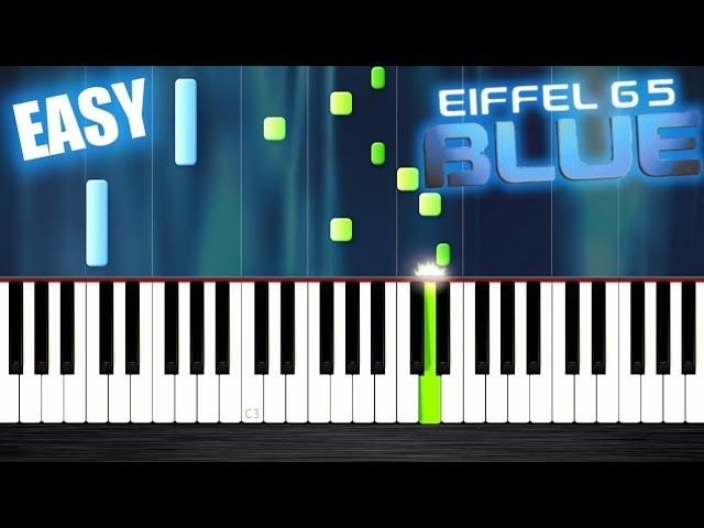 eiffel 65 blue piano