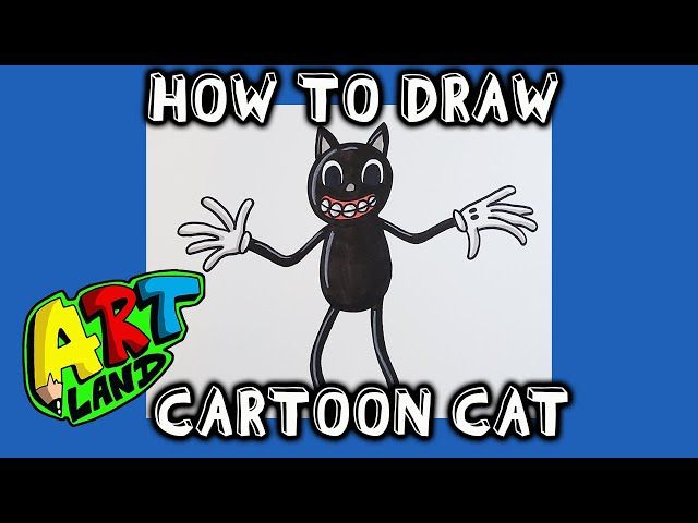 How To Draw Cartoon Cat Ytread