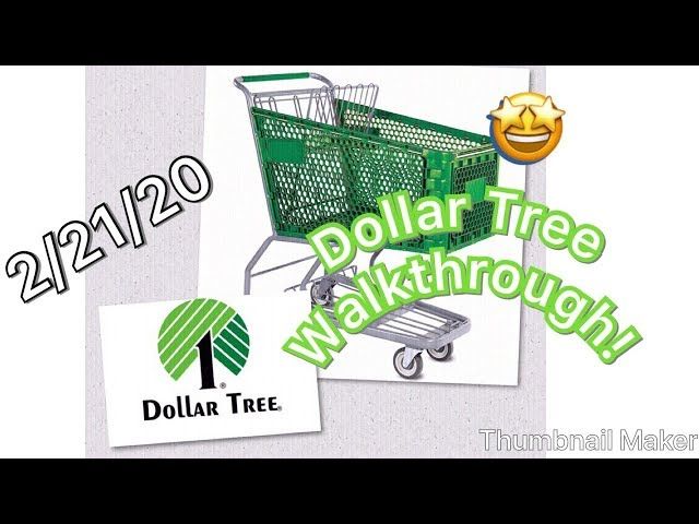 Dollar Tree walkthrough of a new dollar tree for me!!