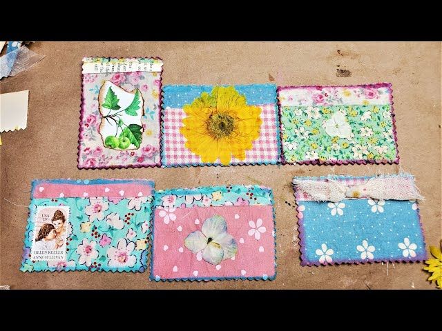 Junk Journal Using Up Book Pages Ep 59  Easy Journal Pockets Tutorial! The Paper Outpost !:)