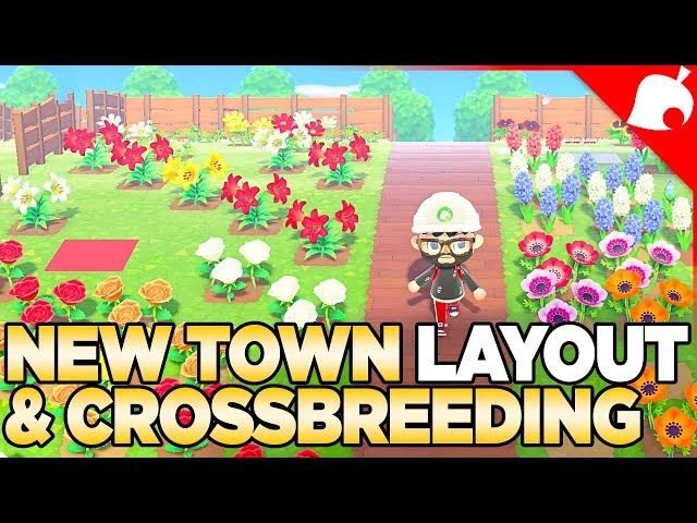 1.1.4, New Town Layout & Crossbreeding EVERY Flower in Animal Crossing New Horizons