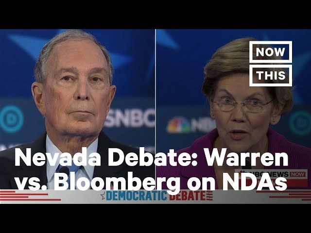 Warren Destroys Bloomberg Over Company's Sexual Harassment Allegations at Nevada Debate | NowThis