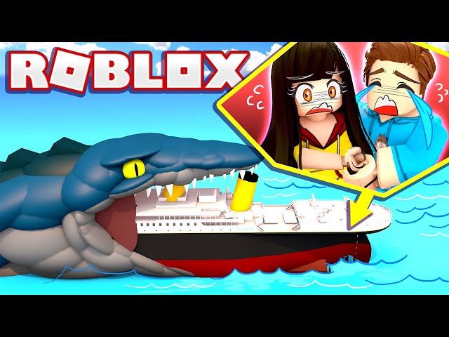 roblox shark bite titanic