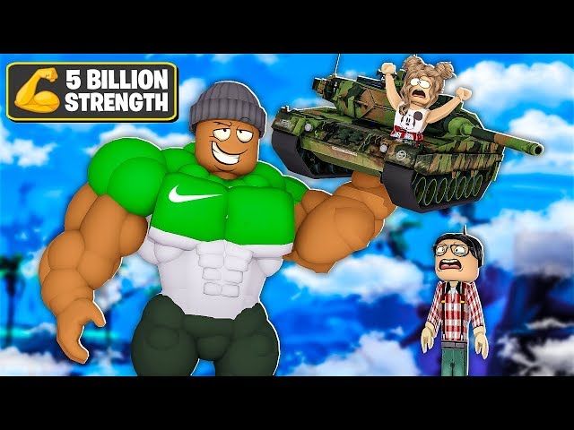 I Got 5000000000 Strength In Lifting Simulator Ytread - ow to make strength simulator roblox